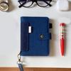 Refillable Retro Denim Notebook Loose Leaf Handwritten Diary Planner Journal Notebook  Student