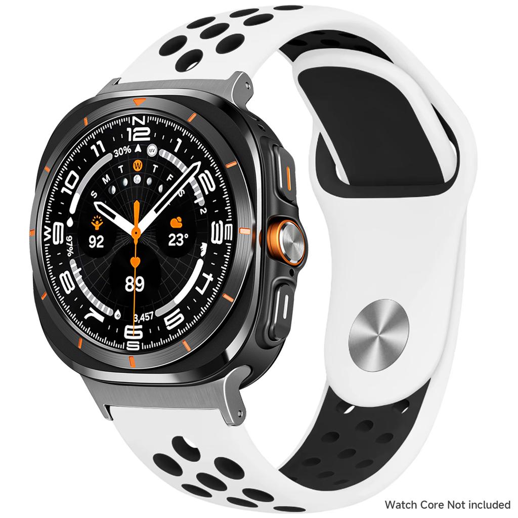 Silicone Strap For Samsung Galaxy Watch 8 40mm 44mm 8 Classic 46mm Sports Breathable Bracelet For Galaxy Ultra 2025 47MM Band