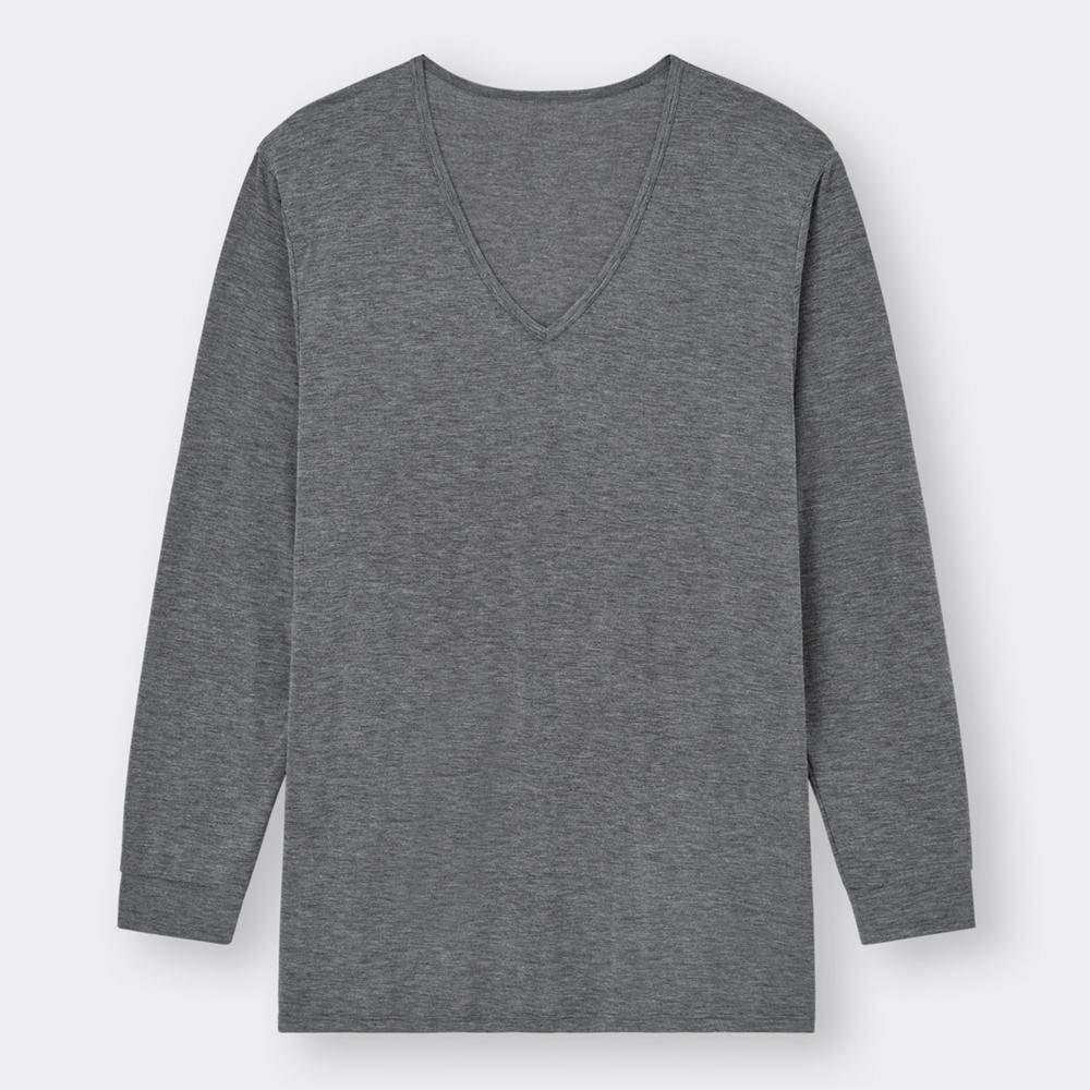 Gu STyle HeaT V Neck T  9 4 sleeVe 