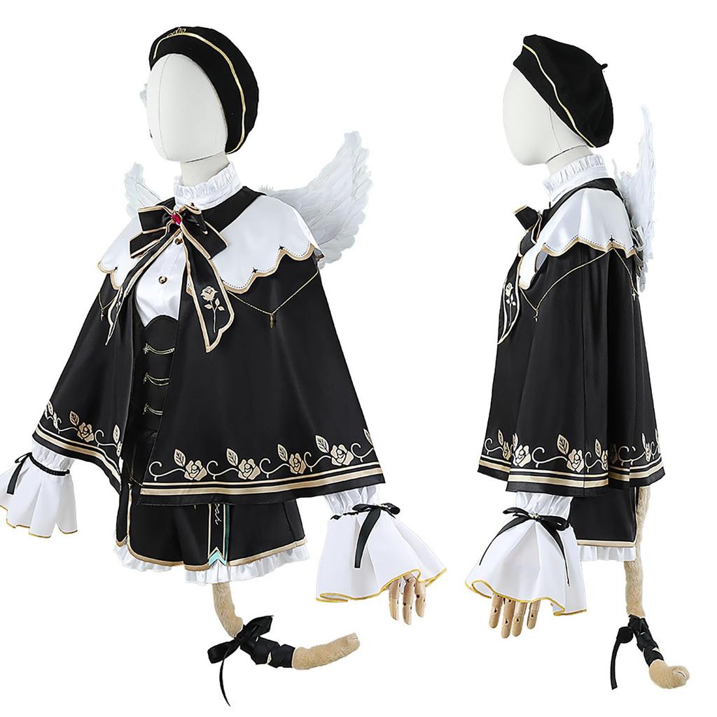 Kurumi Noa Cosplay Halloweensky kostým VTuber Anjel [milky time] Buspo!