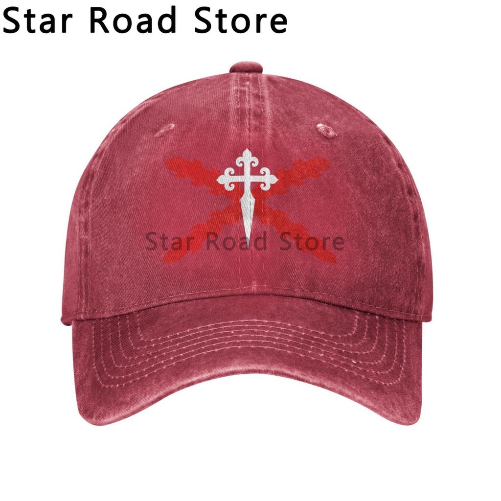 Spanish Empire Baseball Caps Spain Hats Imperio Travel Burgundy Hispanic Catholic Monarchy Cross Flags hat Unisex Unisex Trucker Cap