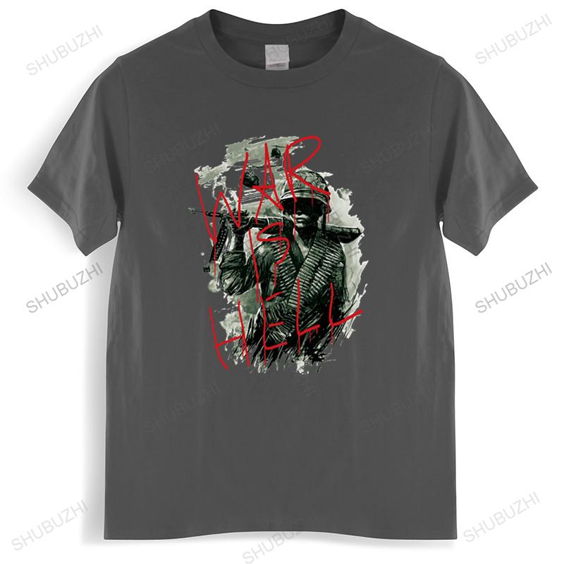 

New Arrived Mens t shirt Thank You Veterans War Is Hell Urban Tshirt Vietnam War Tee Mens Tshirt Euro size TOPS S