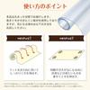 Floor Heating Compatible Kitchen Mat Transparent Washable 18045cm Stylish Latuna King Jim Long Thickness 1.5mm (size 180 45cm)