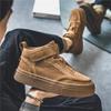 High-top Men's Shoes Trendy Versatile Outdoor Non-slip Wear-resistant Tooling Shoes Men's Trendy Retro Versatile Medium-top Martin Boots