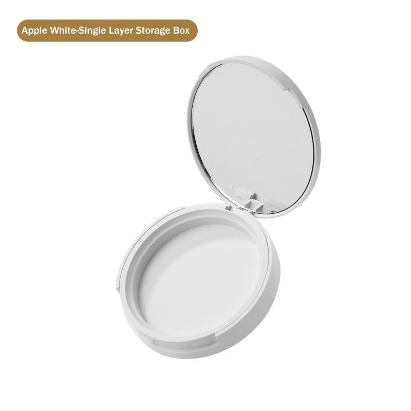 1Pcs Magnetic Portable False Eyelash Storage Box Display Box With Mirror Case Eyelash Organizer Makeup Case as the picture