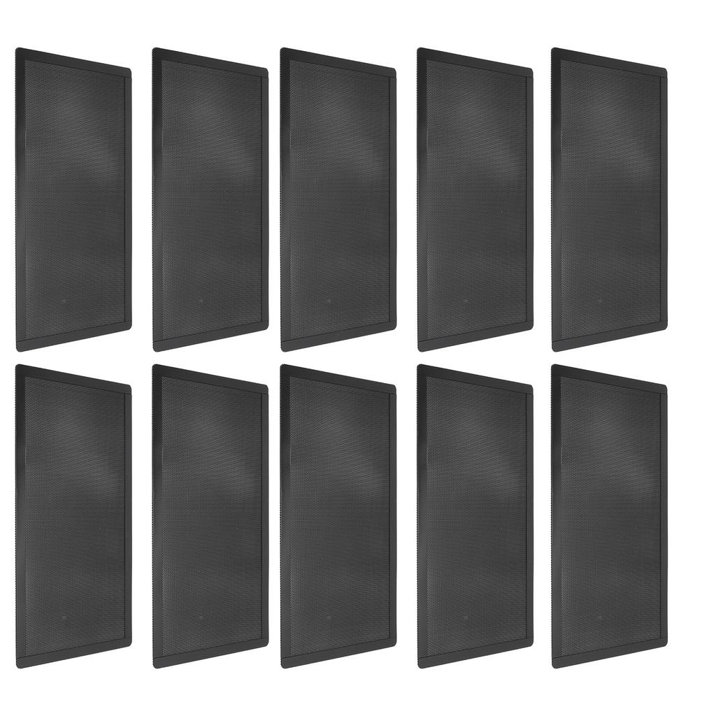 10pcs Fan Dust Filter Mesh Soft Magnetic Dust Filter Cover PC Case Fan Cover Grills for Computer Case Fans Dust Filter