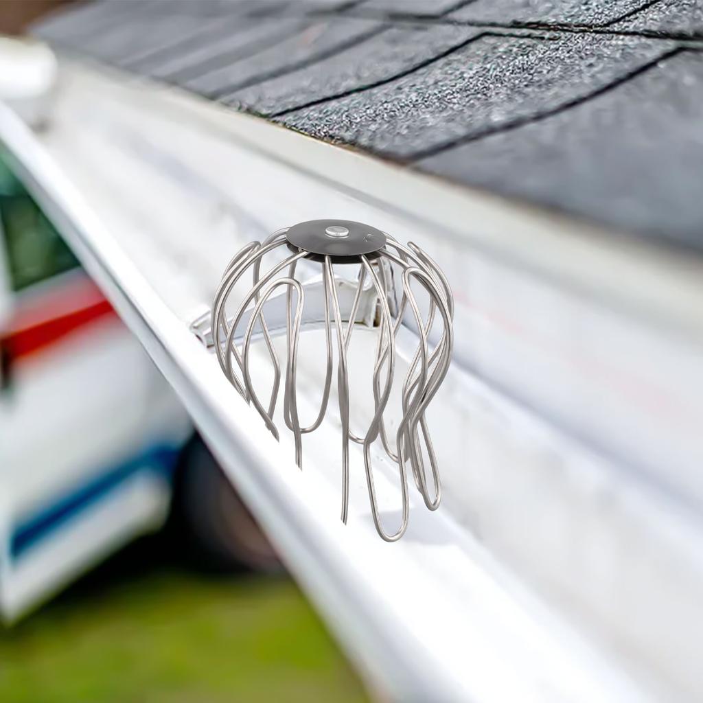Gutter Protector Strainer for Efficient Drainage Suitable for Various Applications Including Roofs and Balconies