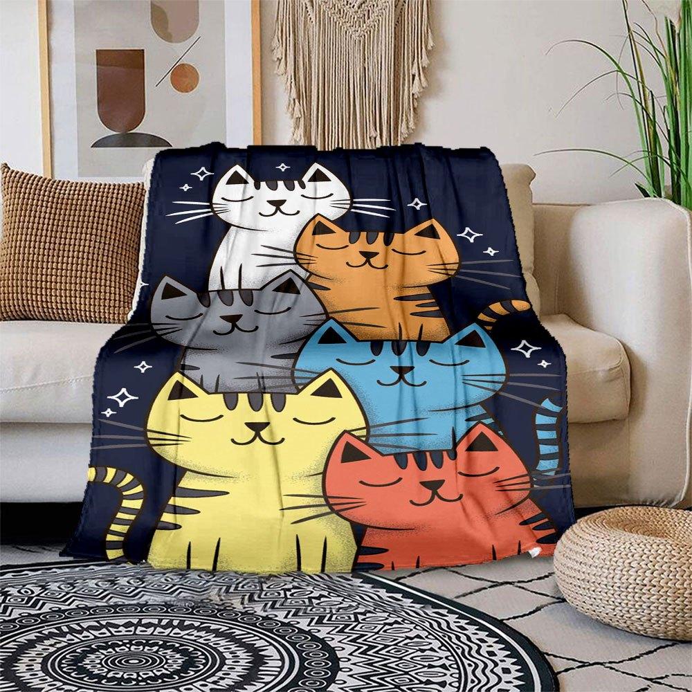 

Cute Cats Phone Wallpaper - Kawaii Cat Backgrounds for Girls & BoysBlanket Flannel Throw Blanket for Sofa, Bed, Travel, Camping, Office, Cou 150x180cm
