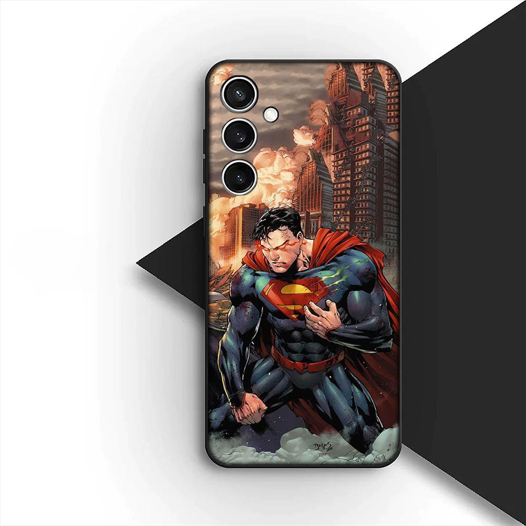 Cover for Samsung Galaxy S20 S22 S21 FE Ultra Plus A07 A17 A15 A16 A25 A57 A37 Casing Phone Case Supermans DC Movie Super Hero