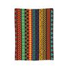 Traditional Ethnic Tribal Pattern  Fleece Throw Blanket Kizomba Blankets for Home Travel Ultra-Soft Bedroom Quilt,