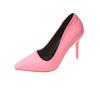 Fashion stiletto shoes women's professional high heels single shoes pointed spring new shoes black women's shoes autumn