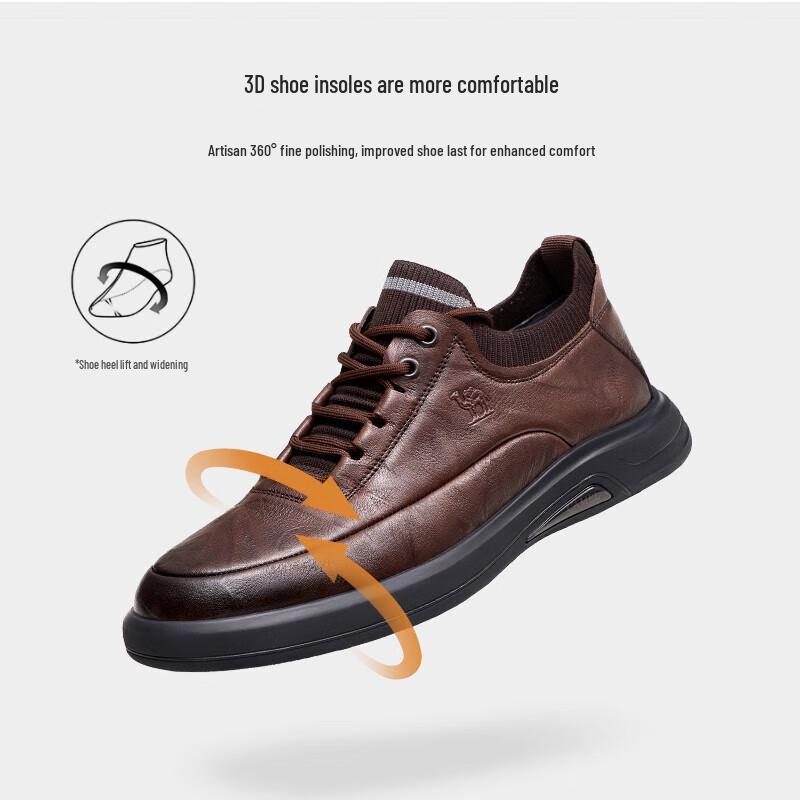 CAMEL Men's Soft Sole Casual Business Leather Shoes
