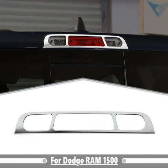 Fit For 19-2025 Dodge Ram 1500 ABS Chrome Rear Tail Brake Stop Light Cover Trim