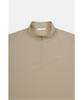 Koolongseupocheu Men'S Air Dot Zip-Up Short Sleeve T-Shirt Jwtcm26261Bei