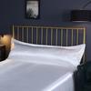 New Summer Washed Silk Long Pillowcase Double Pillowcase Couple 1.2 Meters 1.5m Long Ice Silk Pillowcase Without Sheets