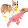 Funny Interactive Dog Interactive Dog To Keep Them Busy Floppy Lobster Pet Squeak for Medium Dogs Teething Accessories