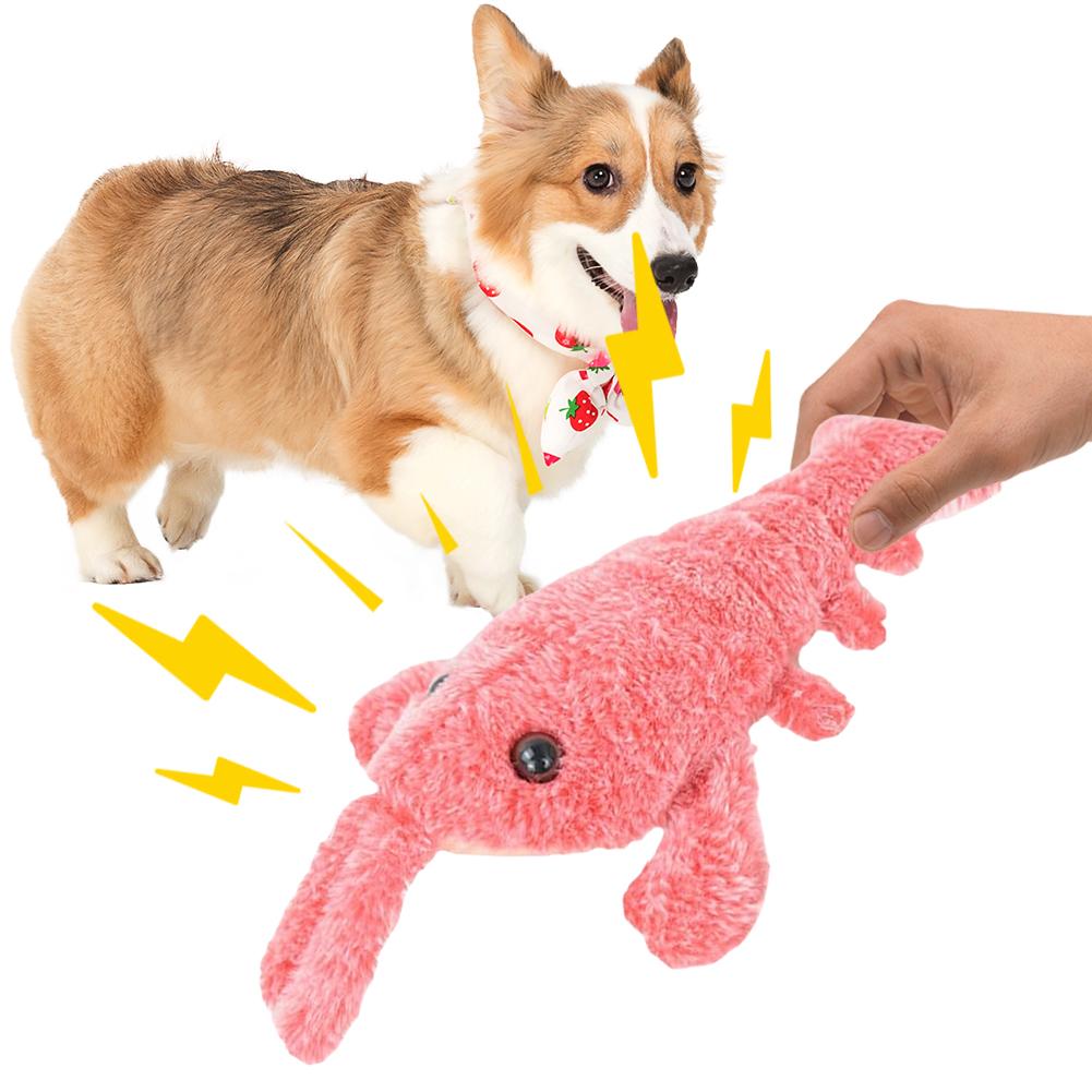 Funny Interactive Dog Interactive Dog To Keep Them Busy Floppy Lobster Pet Squeak for Medium Dogs Teething Accessories