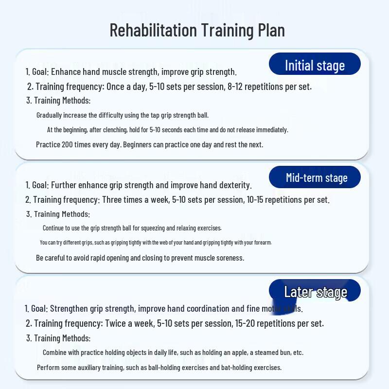 Li-Ning Hand Grip Ball for Rehabilitation