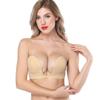 Strapless Silicone Deep U Bra Self-adhesive Gel Sticky Invisible Bra Bra Backless Dress Nude Bra