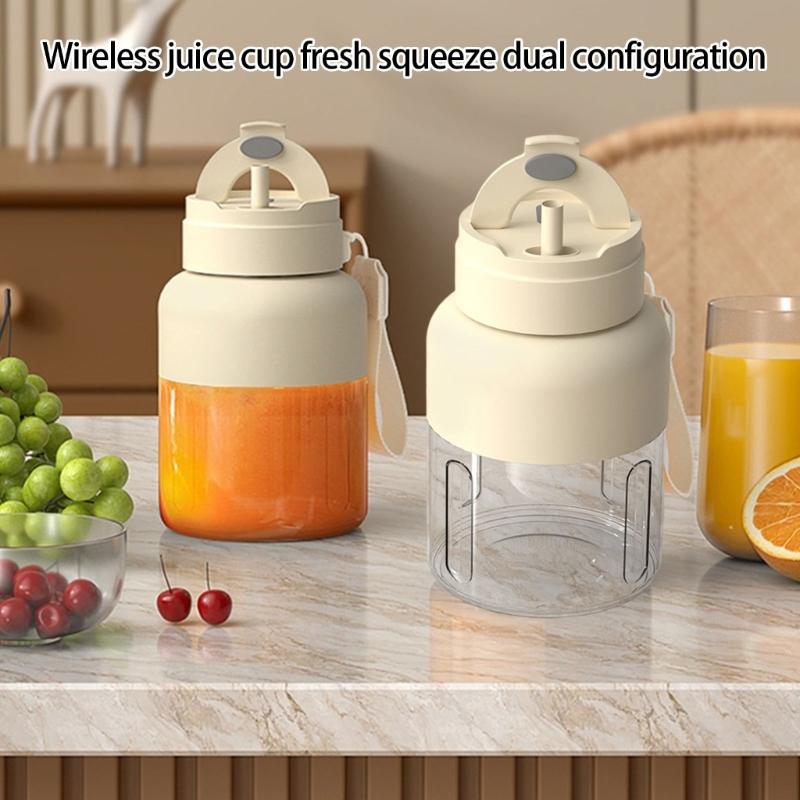 Portable Blender for Shakes and Juice Rechargeable Blender Fruit Juice Mixer for Travel/Picnic/Office/Gym/Sport