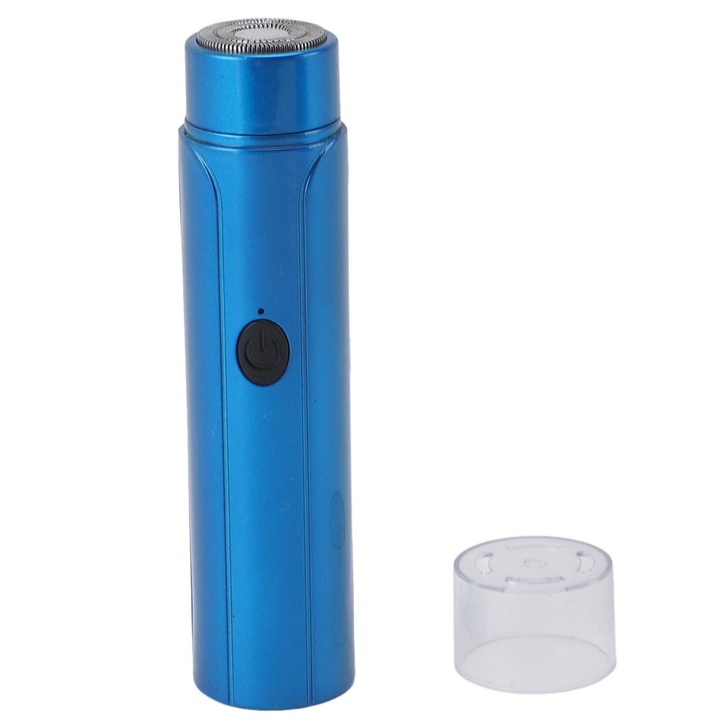Electric Shaver High Efficiency Portable Rechargeable Electric Beard Trimmer and Shaver Blue