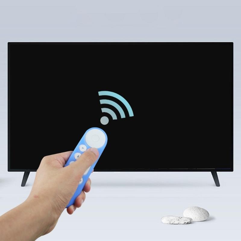 Soft Silicone Case Remote Cover Protector For TV Streamer 4K 2024 Controllers Holder with Easy Access Design