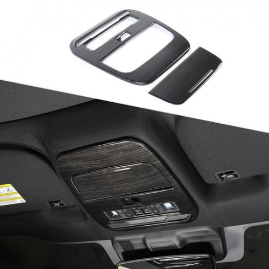 Bil Taklampa Panel Cover Trim För Ford F150 21+ Svart Trä
