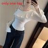 Ladies Off Shoulder T Shirt With Ruffle Hem And Asymmetric Design For Spring 2025