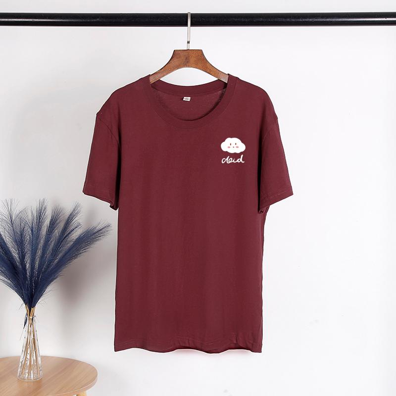 TWINFLAMES Women Summer T-Shirt Short Sleeve Cotton Casual Woman Clothes Spring/Autumn O-Neck Female Tees