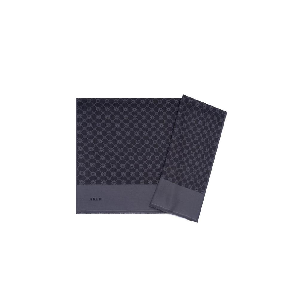 Elegance Monogram Shawl - 1090100-913 - Smoked