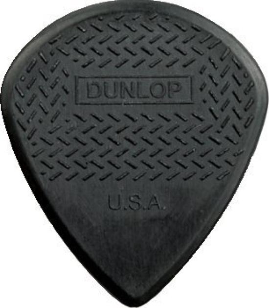 Jim Dunlop Jazz III Nyon Max Grip Picks Jazz III Max Grip Stiffo with Musent Custom Players Picks (24-Pack) - (Three) Picks, (Hard) Nylon, Black,