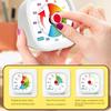 Multifunction 60 Minutes Visual Timer Plastic Durable Classroom Timer Silent Study Tool Countdown Timer Kitchen Cooking