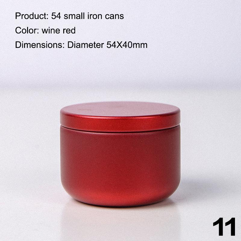 Bärbar Multifunktionell Enfärgad Mini Plåtlåda Med Lufttätt Lock Te Förseglad Burk Förpackningslåda Liten Plåtburk Te Förvaringsburk Gåva