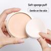 Lanqin Japanese Style Soy Milk Concealer Setting Powder - Long-lasting, Non-transfer, and Perfect for Touch-ups.