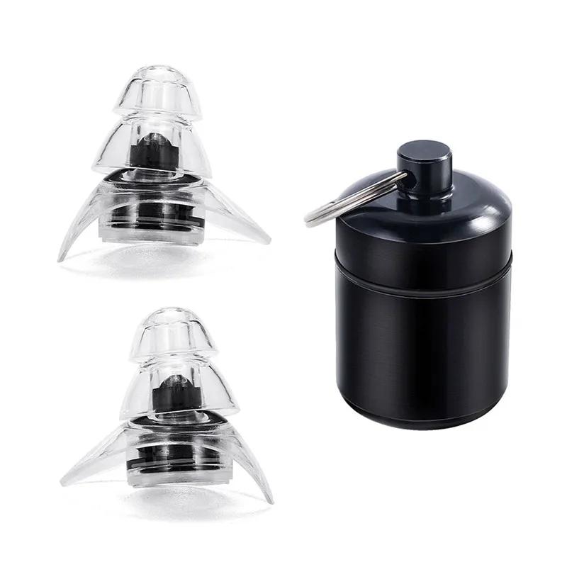

1 Pair Soft Silicone Noise Cancelling Earplugs Anti Noise Earplug For Concerts Sleeping Bar DJ Motor Sports Reusable Ear plugs чёрный
