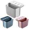Dry Wet Separation Trash Can Telescopic Draining Basket Soap Sponge Holder Kitchen Sink Drain Basket With Suction Cup
