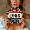 Round Metal Tin Sign Wall Decor  Retro Farm Machinery Iron Plaque Home Garage Bar Cafe Rustic Industrial Decor Art Sign