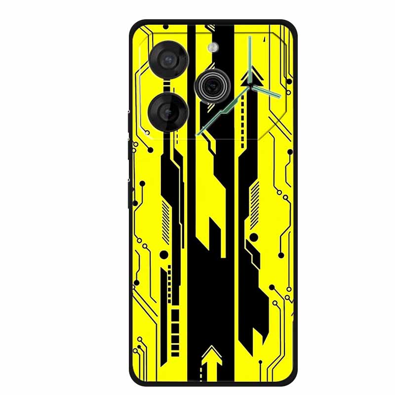 For Tecno Pova 6 Case Luxury TPU Soft Silicone Phone Cases Back Cover for Tecno Pova6 2024 6.78" Shockproof Love New Cute Coque