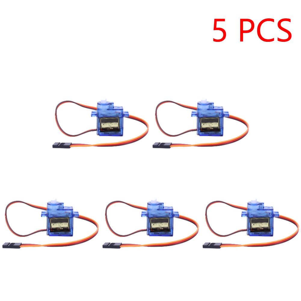1-20Pcs SG90 9G Micro Servo Servo Motor for RC Planes Robot Arm 180°/360° Fixed-Wing Servo Motor Control for Airplane Helicopter