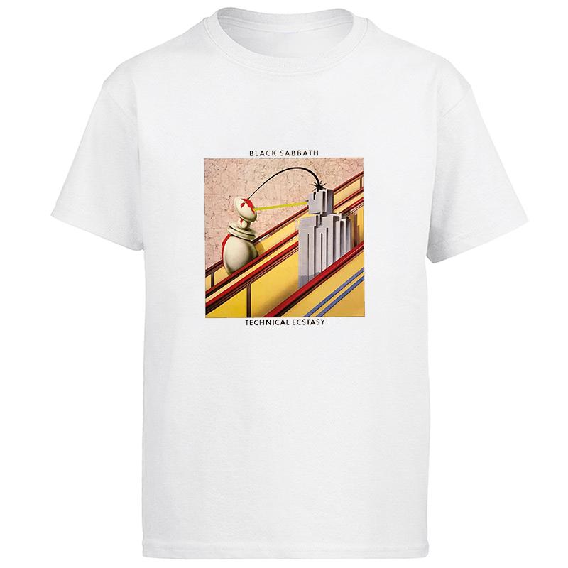 Technical Ecstasy Graphic T Shirts Cotton Short Sleeve T Shirt New Shirts And TShirts Summer Tees Tops Mens Print T Shirt S