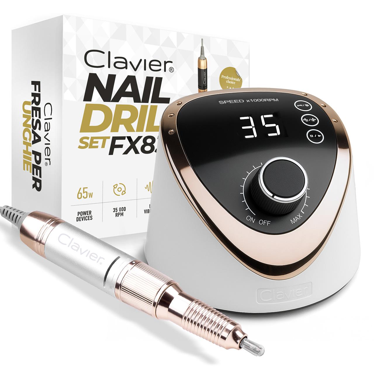 Clavier fx830 kosmētiskā nagu frēzma manikīram