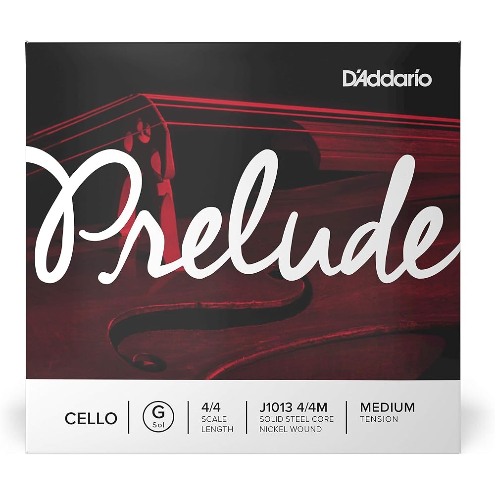 D'Addario Daddario cello string J1013 4/4M Prelude Cello Strings/G-nickel [domestic genuine]