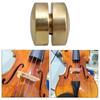 Tachiuwa Wolf Tone Eliminator, Brass Button-Shaped Violin Mute Suppressor Replacement for Cello/Violin