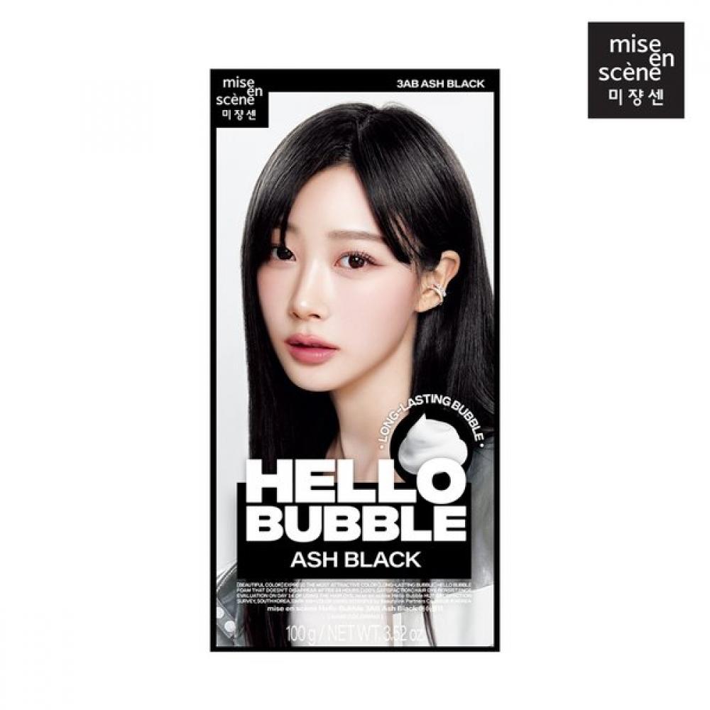 Mise En Sc Ne New Hello Bubble Ash Black 100g 3ab