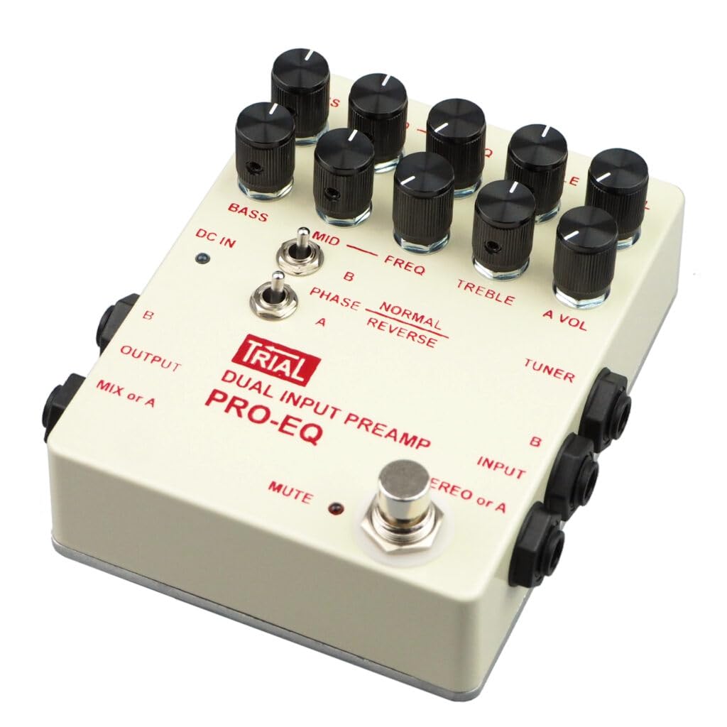 INPUT PREAMP Mixer Preamp Trial TRIAL/DUAL PRO-EQ