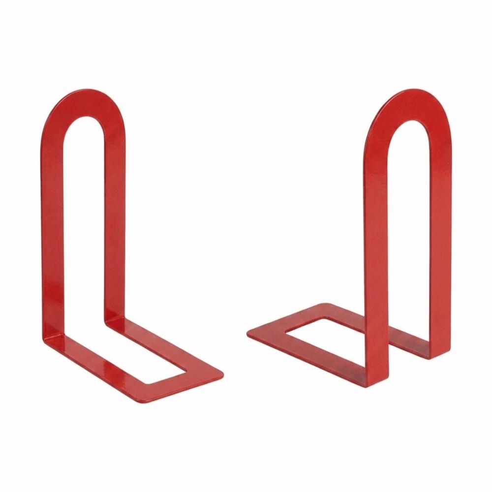 2PCS L-Shaped Desk Bookends Thickened Book Stand INS Book Shelf  Book