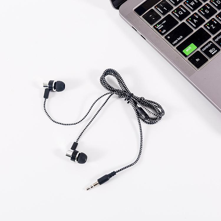 

Проводные спортивные наушники-вкладыши 3,5 мм с мощными басами для игр wheat-free version