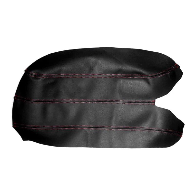 Soft Leather Armrest Cover For Acura RDX 2007 2008 2009 2010 2011 2012 Car Center Control Armrest Box Surface Cover Trim