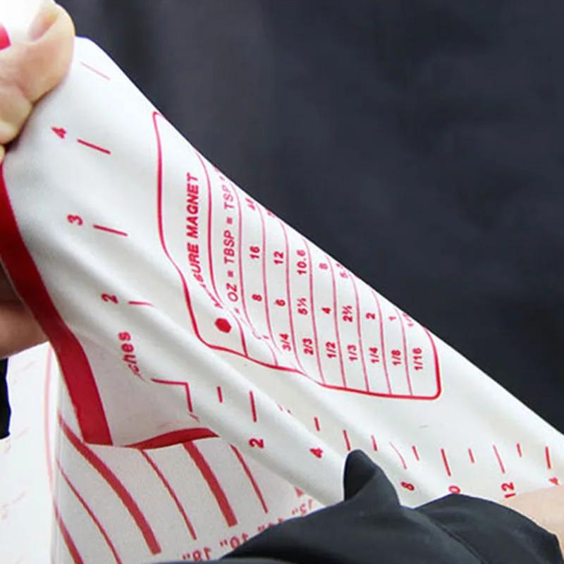 Neue Knetunterlage Silikon Backmatte Pizza Kuchen Teigbereiter Gebäck Küche Kochen Grill Gadgets Backformen Tischmatten Unterlage S