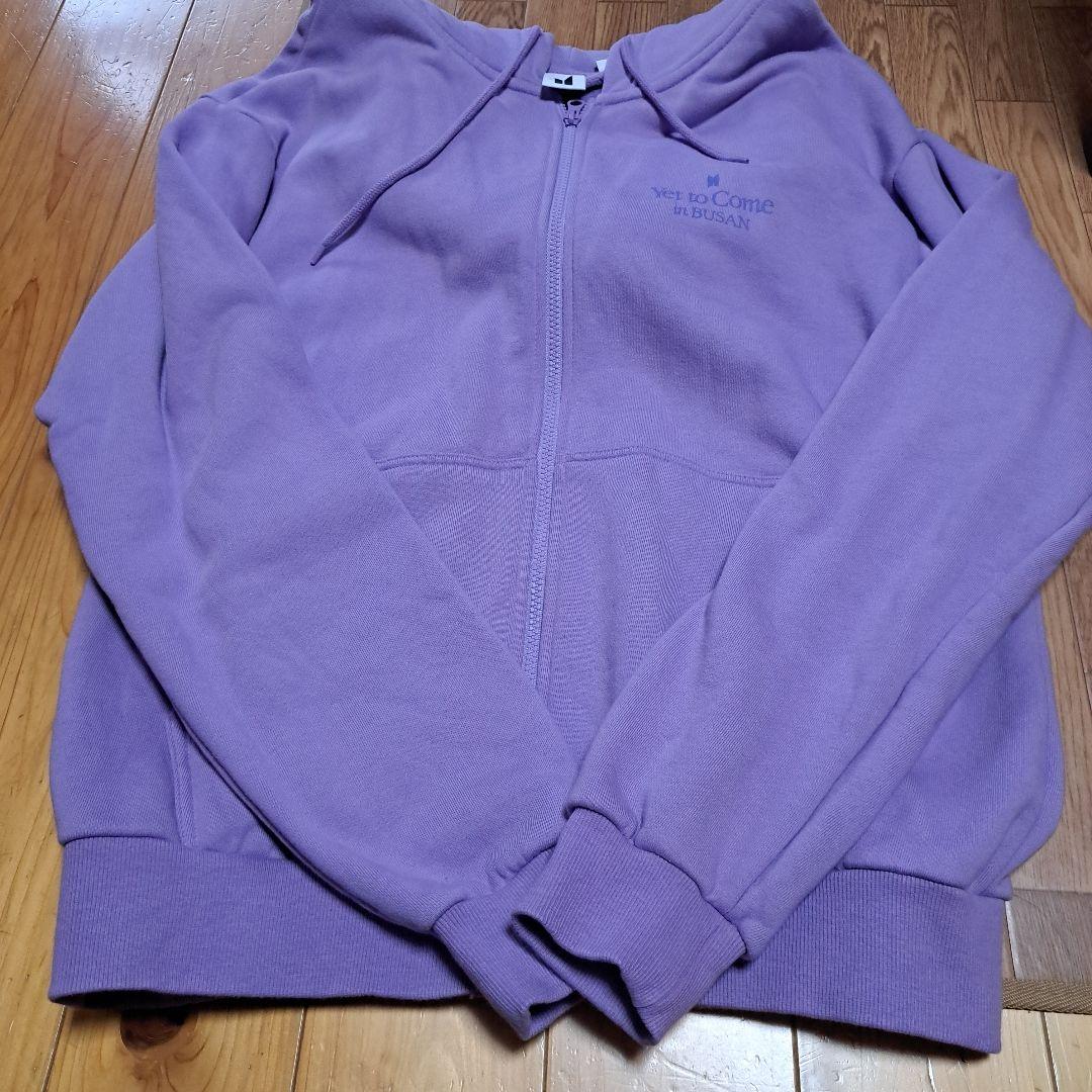 

[USED] BTS Yet to Come in BUSAN Hoodie, XL, Purple